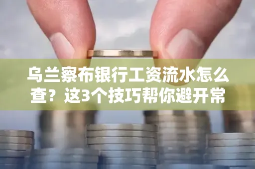 乌兰察布银行工资流水怎么查？这3个技巧帮你避开常见坑