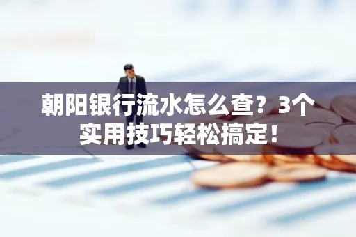 朝阳银行流水怎么查?3个实用技巧轻松搞定!
