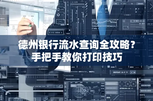 德州银行流水查询全攻略?手把手教你打印技巧