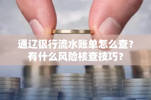 通辽银行流水账单怎么查?有什么风险核查技巧?