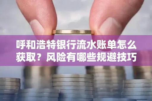 呼和浩特银行流水账单怎么获取?风险有哪些规避技巧!