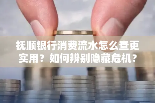 抚顺银行消费流水怎么查更实用?如何辨别隐藏危机?