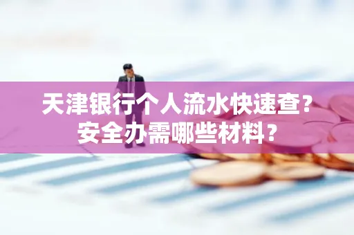 天津银行个人流水快速查?安全办需哪些材料?
