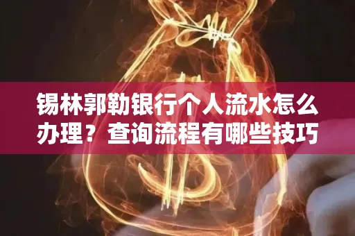 锡林郭勒银行个人流水怎么办理?查询流程有哪些技巧?