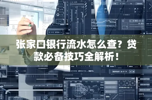 张家口银行流水怎么查?贷款必备技巧全解析!