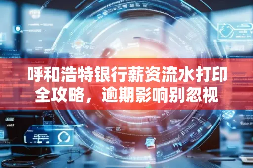 呼和浩特银行薪资流水打印全攻略，逾期影响别忽视