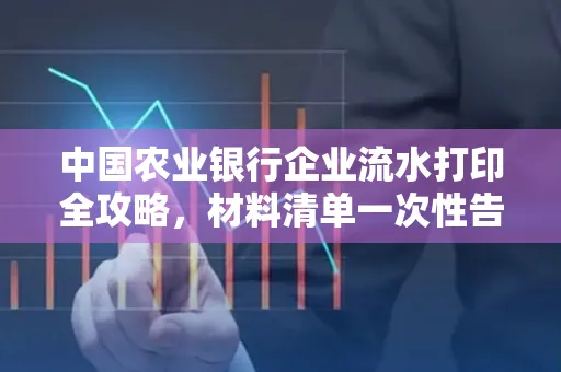 中国农业银行企业流水打印全攻略,材料清单一次性告诉你